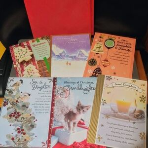 Lot Of 6 Dayspring Large Christian Christmas Cards